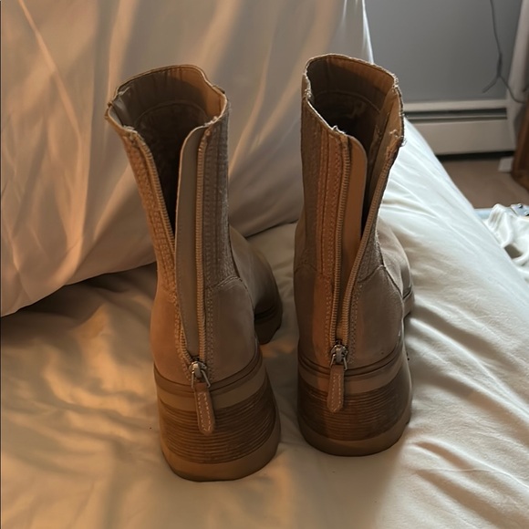 Tan Ankle Boots - Picture 3 of 3